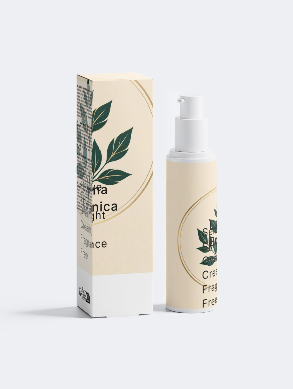 Sensitive Skin Overnight Cream, Fragrance Free